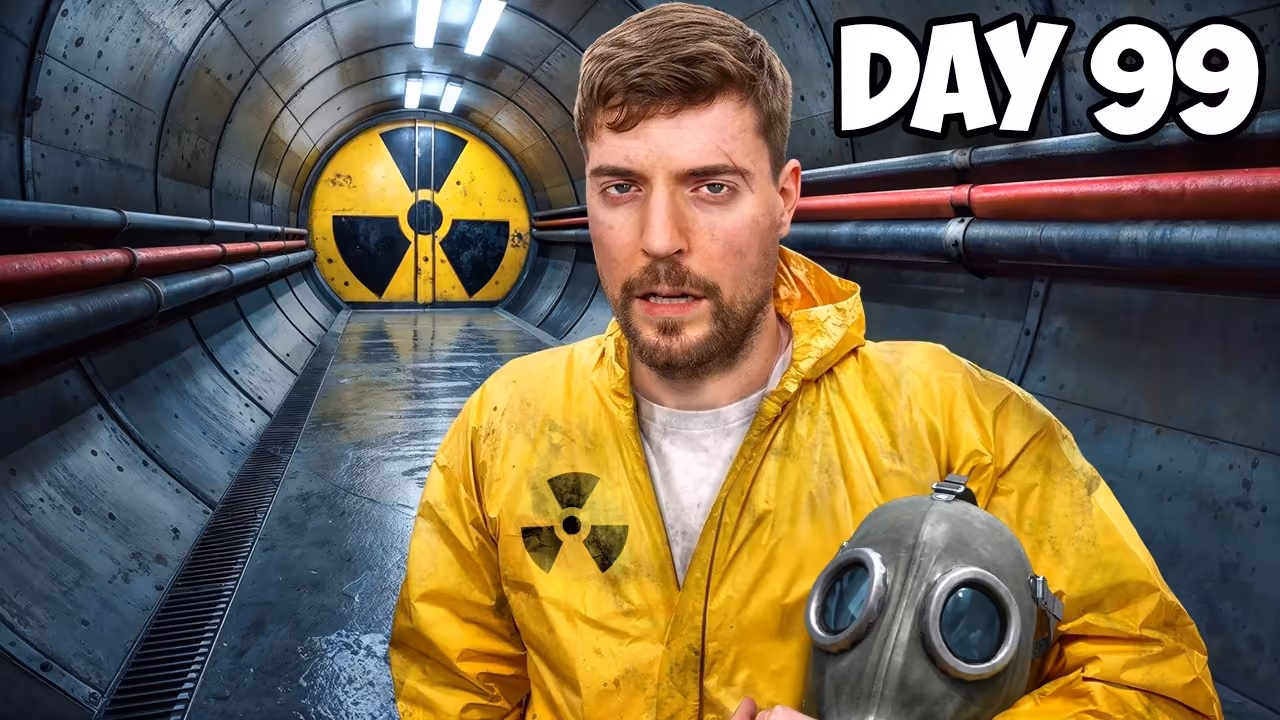 Survive 100 Days In Nuclear Bunker, Win $500,000...