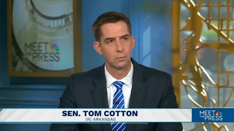 “Where Were They?” Sen. Cotton Blasts Biden and Harris for Arlington Absence