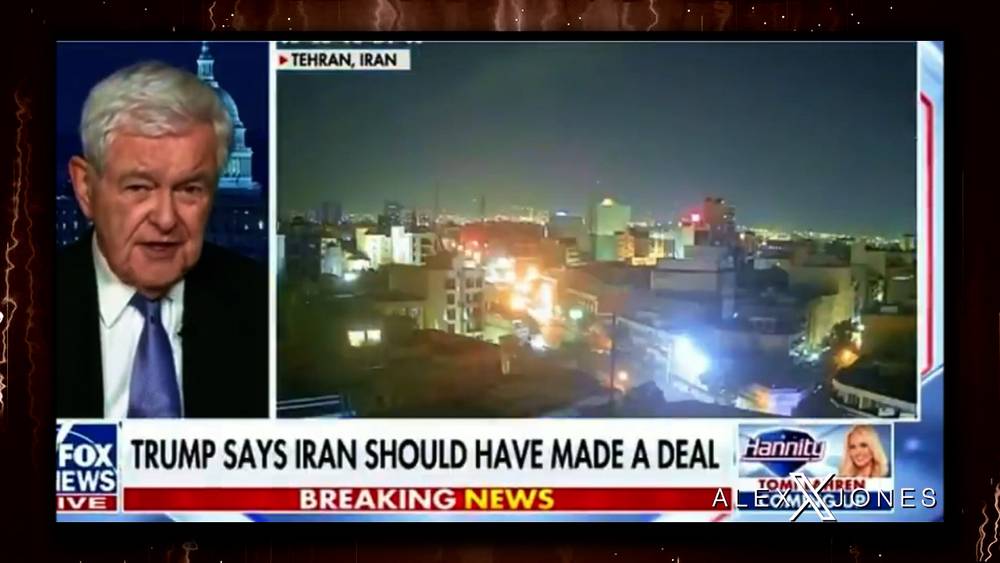 VIDEO: Former House Speaker Newt Gingrich Says Trump’s Strike On Iran Will, “Change History Not Only In Iran, But The Message To Putin, Xi Jinping, & Every Would-Be Aggressor In The World Is: There Is A New Sheriff In Town, And He Is Serious”