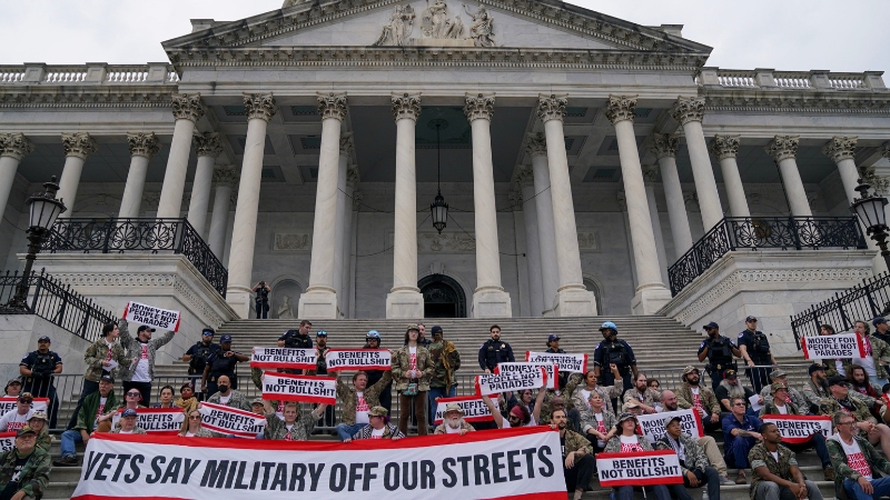 WATCH: Mob Protesting Deportations Breaches Capitol
