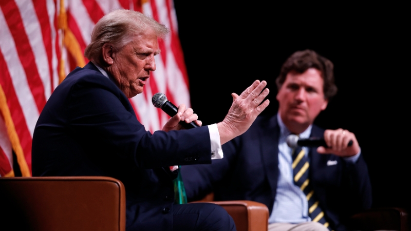 Trump Hits Back at Tucker over Iran Strikes