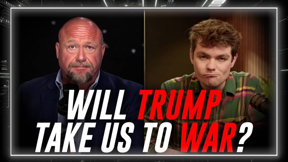 FULL MUST-WATCH INTERVIEW: Nick Fuentes & Alex Jones Debate / Wargame Trump’s Plan To Officially Go To War With Iran