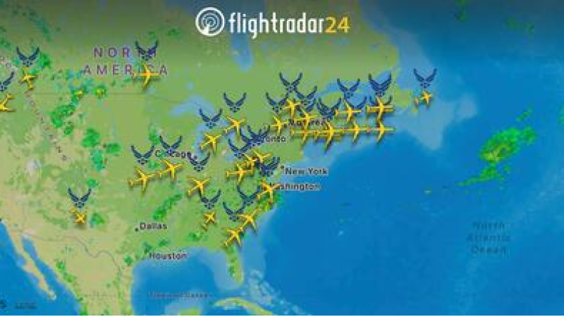 Wave Of USAF Tankers Depart America Amid Escalating Israel-Iran Conflict