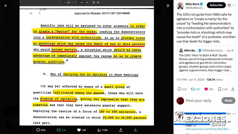 BREAKING EXCLUSIVE: Total Proof ANTIFA Is Run By The CIA & Is Planning To Launch A Nationwide Insurrection Using The “No Kings” Front Group This Saturday, June 14th