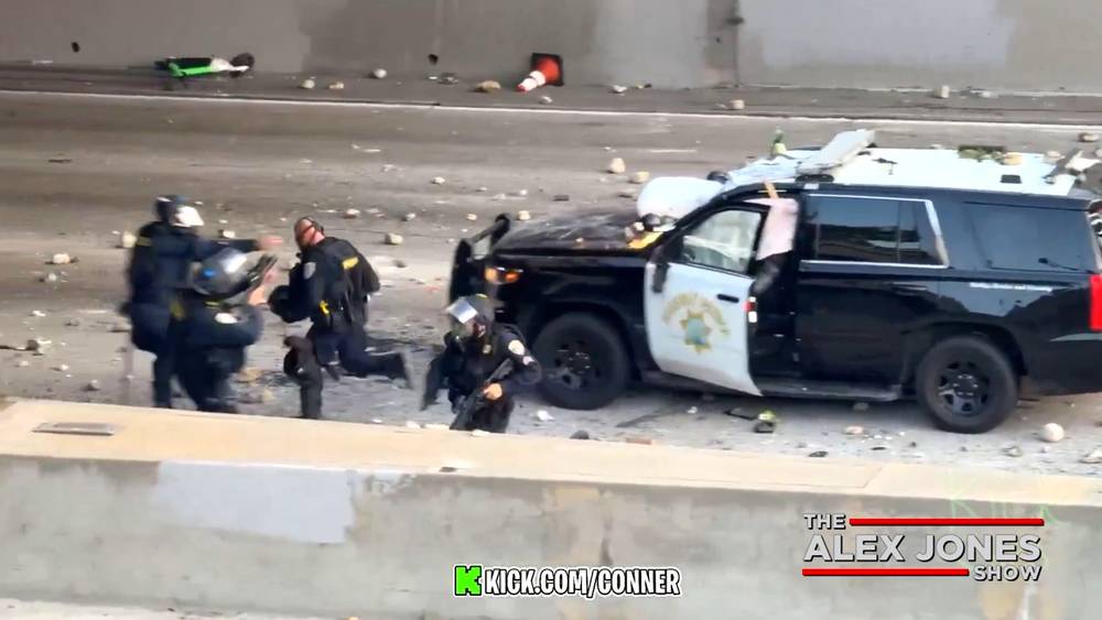 BREAKING: LAPD Leaks Proof That The Communist Mayor, Karen Bass, Ordered Them To Not Come To The Rescue Of State Police While A Violent Mob Tried To Kill Them With Cinderblocks