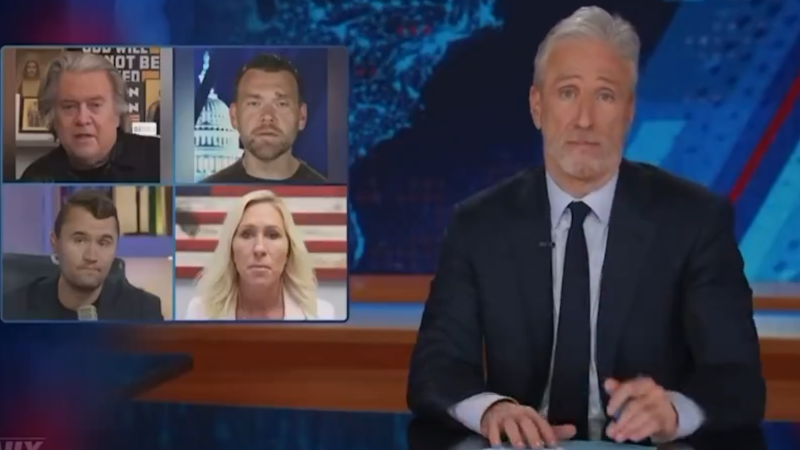 Liberal Comedian Jon Stewart Criticizes MAGA Pundits For Wanting US Military To Protect The Homeland, Not Die In Unnecessary Foreign Wars