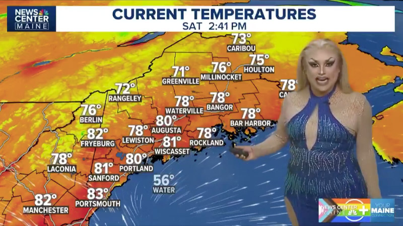 Clown World: Drag Queen Hosts Local NBC Affiliate Weather Report