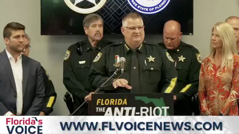 Florida Sheriff Warns Protesters Amid ICE Clashes