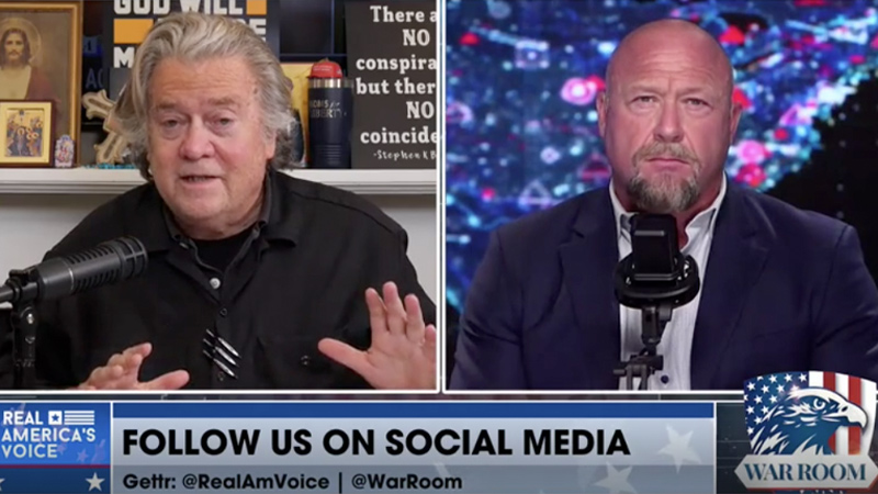 WATCH: Alex Jones Issues Emergency Message to Trump on Israel-Iran War with Steve Bannon