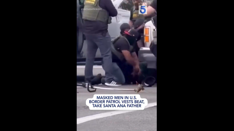 Local Los Angeles News Reports Father “Violently” Detained By Border Patrol, DHS Claims He Assaulted Agents With Weed Whacker!