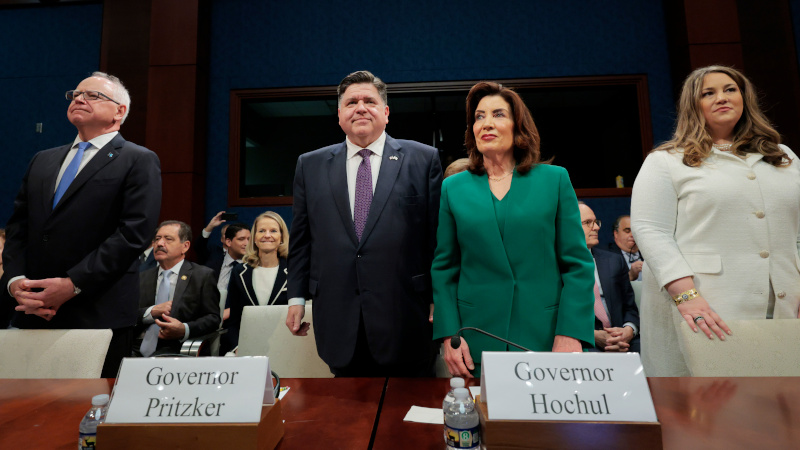 Sanctuary State Governors Double Down on Illegal Immigration in Tense Capitol Hearing