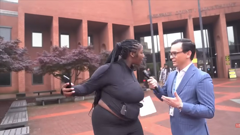 Wild: Reporter Confronts Woman Accused of Leasing Homes to Squatters — She Threatens to ‘Clock Him’