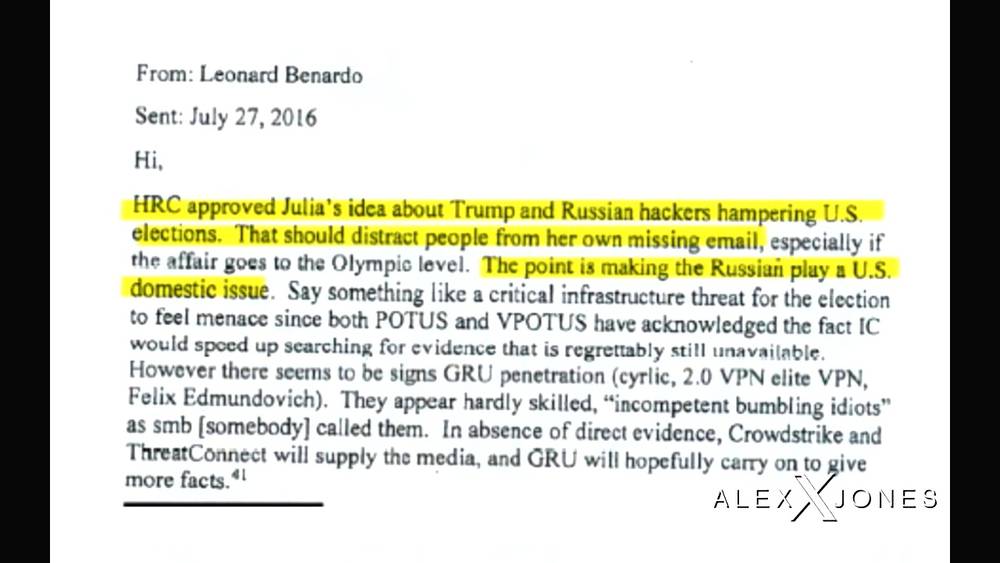 Senate Releases Docs Proving Hillary Knew Trump Was Innocent Of Russian Collusion & Worked With The FBI To Frame Him