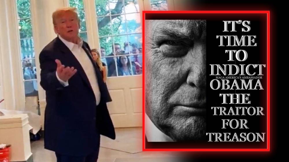 BREAKING VIDEO: Trump Says “It’s Time To Indict Obama The Traitor For Treason” On Truth Social
