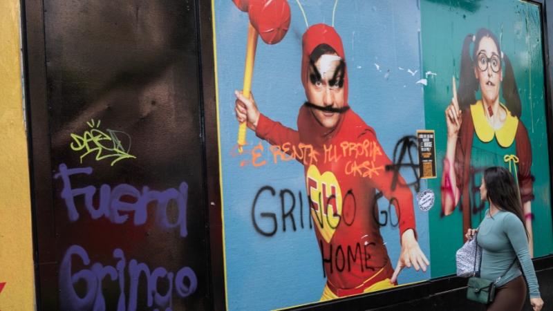 Watch: Mexico City Rocked by Anti-American Protests