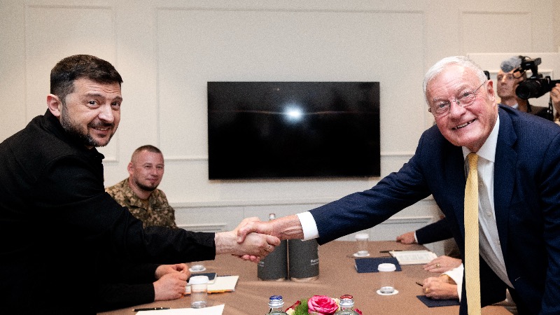 Trump’s Envoy Held Talks With Zelensky as Washington Applies Pressure on Moscow