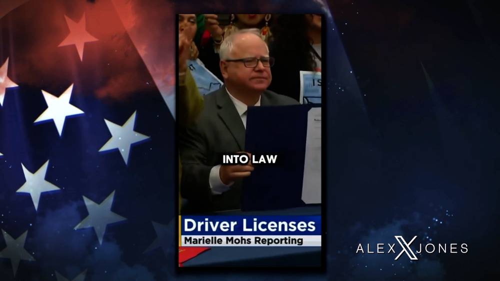 VIDEO: Gov. Tim Walz Signs Bill Into Law That Gives Illegal Aliens Driver’s Licenses, So They Can Vote In Corrupt Democrat-Run Elections