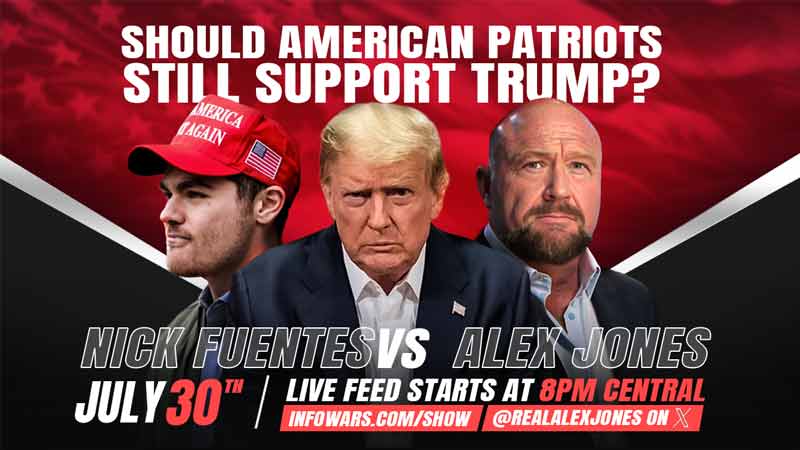 GET READY: Alex Jones Debates Nick Fuentes TONIGHT On Whether Or Not Americans Should Still Support President Trump!