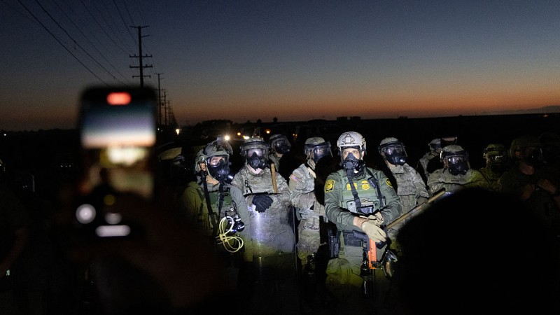 Dramatic Video: Anti-ICE Protester Fires Weapon At Federal Agents During Immigration Raid
