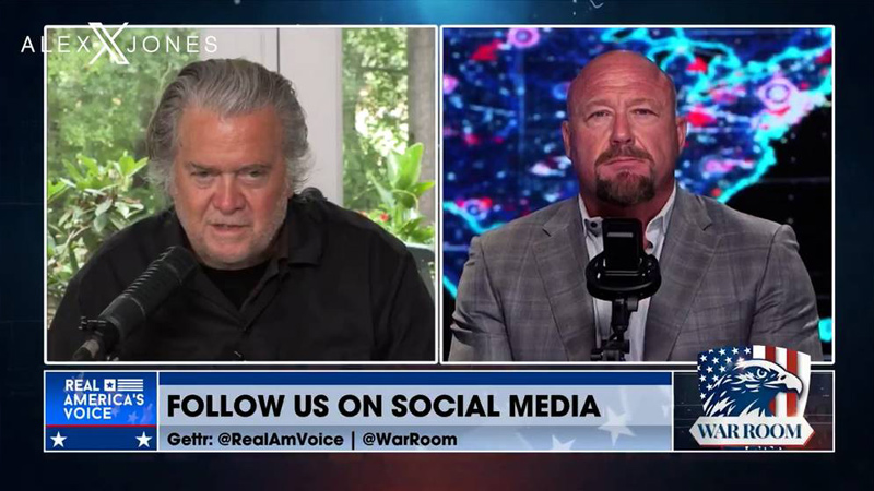EXCLUSIVE: Arrest Of The Deep State Must Start NOW, Or The New Trump Admin Is Doomed To Failure, Alex Jones Tells Steve Bannon