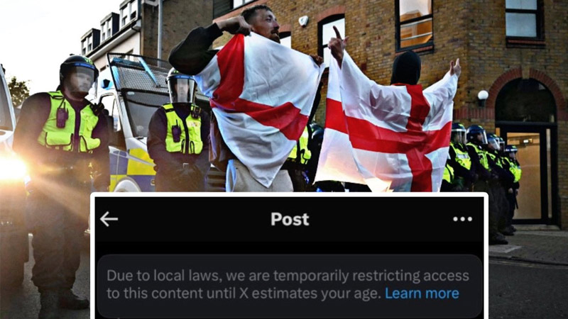 BREAKING: SEE the Videos and Images CENSORED by the UK Government As They Implement The Draconian Online Safety Act