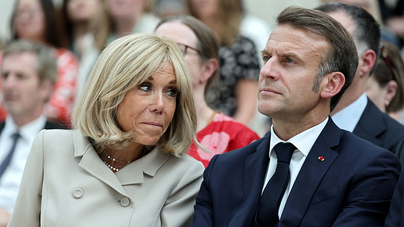 French President Macron Sues Candace Owens Over Claims Wife Is a Man