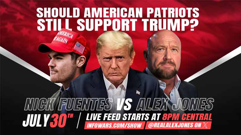 GET READY: Alex Jones Debates Nick Fuentes TONIGHT On Whether Or Not Americans Should Still Support President Trump!