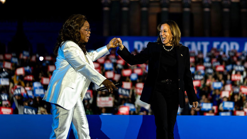 Trump Calls for Prosecuting Kamala Harris, Beyoncé, Oprah for Violating Campaign Finance Laws