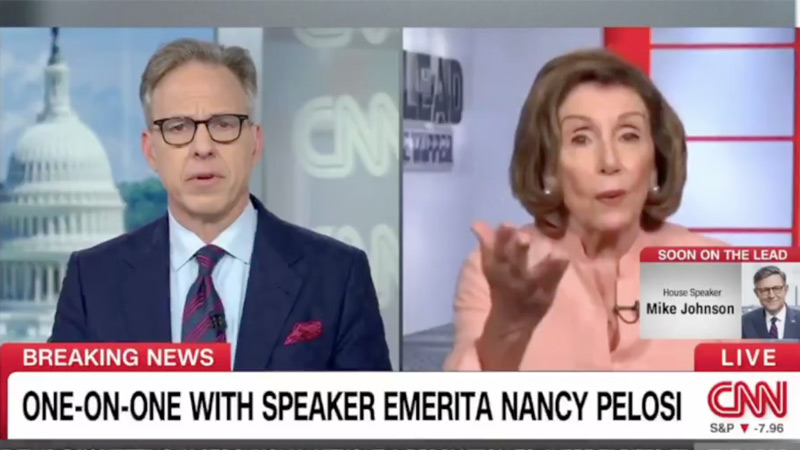 ‘Why Do You Have To Read That?!’ Pelosi SQUIRMS When Tapper Asks About Potential Insider Trading Investigation