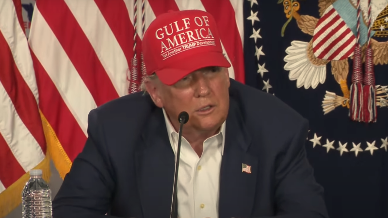 Watch: POTUS Sits For Roundtable Talk With Florida Gov. DeSantis, DHS Secretary Noem, Deputy Chief Of Staff Stephen Miller & Others