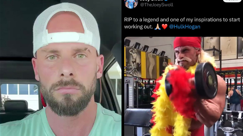 Gym Influencer Joey Swoll Faces Backlash After Apologizing to Woke Mob for Hulk Hogan Costume