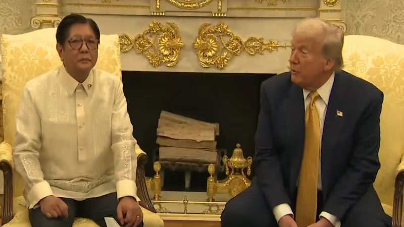 Trump Meets With Philippines President Marcos In Oval Office, Takes Press Questions