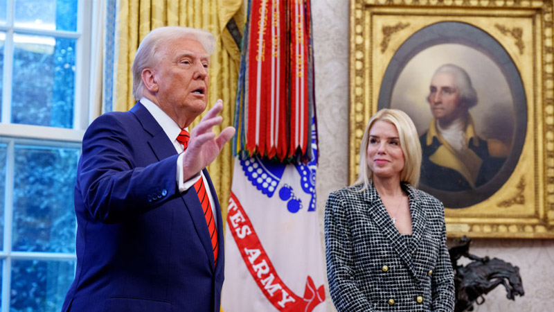 Trump Asks Bondi to Release Epstein Grand Jury Testimony