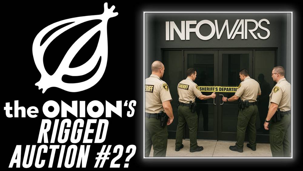 The Onion – Backed By Michael Bloomberg – Has Publicly Launched A New Plan To Take Over Alex Jones’ Infowars After Their November 2024 Rigged Auction Failed!
