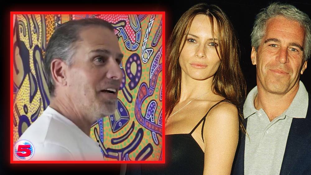 PURE CRAP: Watch Joe Biden’s Crackhead Son Hunter Push The Disproven Smear That Epstein Introduced Melania To Trump
