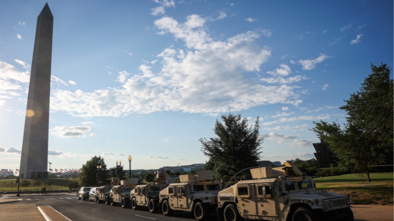 West Virginia, South Carolina and Ohio To Send National Guard to DC To Aid Crackdown