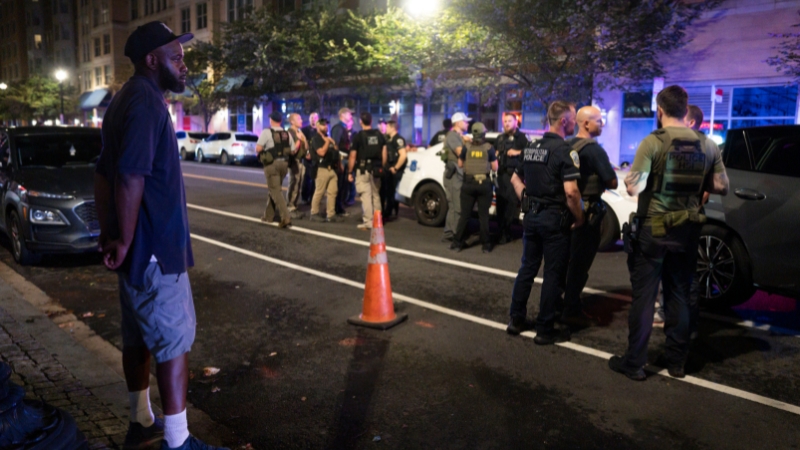 300+ Arrested in DC Federal Crime Crackdown