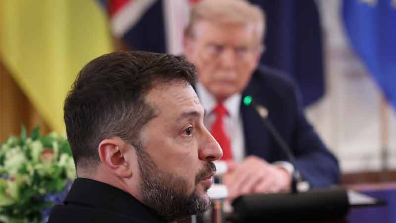 President Trump Hints At Handing Over Ukraine Security To Europe