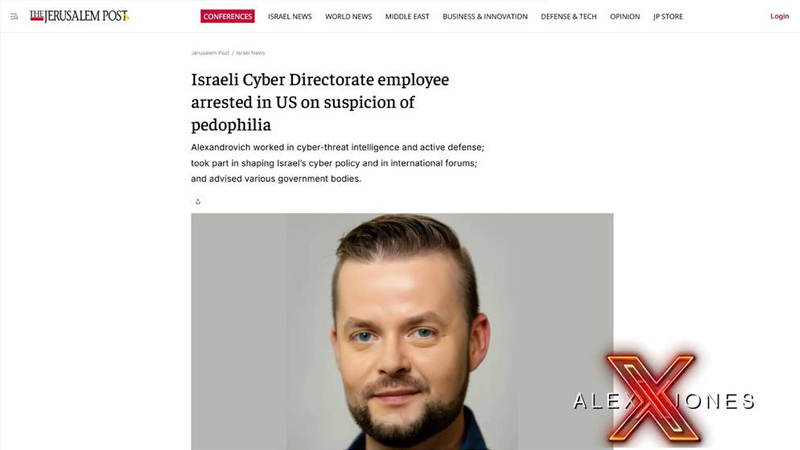 BREAKING: Israeli NSA Director Arrested In Pedophile Sting In Las Vegas Was Allowed To Flee To Israel, Sparking Outrage By Trump’s DOJ