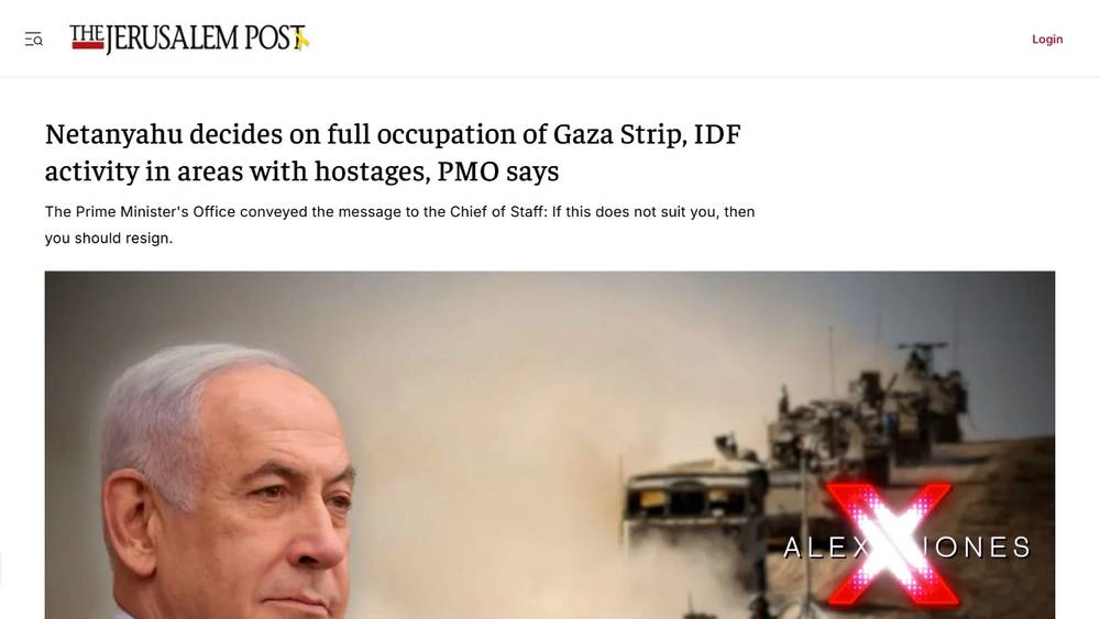 Netanyahu’s Israel Has Made The Decision To Fully Occupy Gaza & Drive 2 Million Survivors Into The Sea