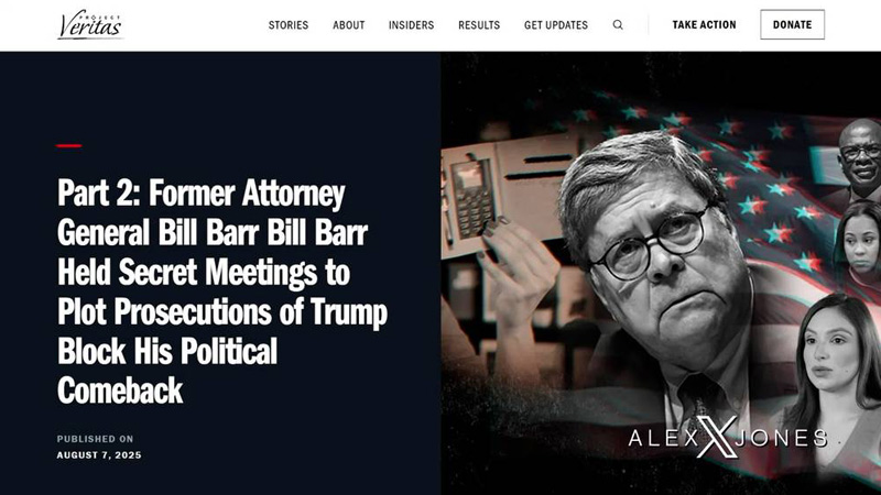 🚨 MASSIVE BREAKING BOMBSHELL! 🚨 Project Veritas Releases Proof That Fani Willis Was Working Under The Direction Of Trump’s Former AG Bill Barr To Indict Donald Trump, Alex Jones, Roger Stone, General Flynn, Nick Fuentes, & Others In 2022-2023