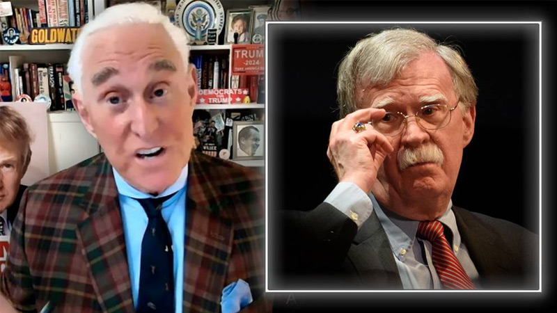 EXCLUSIVE: Trump Insider Roger Stone Responds To The FBI Raids Of John Bolton’s Home & Office