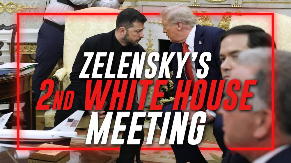 BREAKING VIDEO: Trump Welcomes Zelensky To White House— Ukrainian Dictator Made Sure To Wear A Suit!