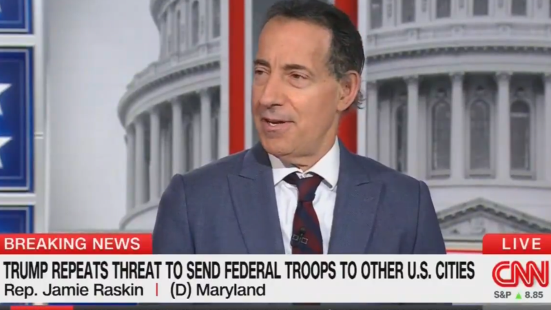 Dem Rep. Raskin Says Trump Shouldn’t Crack Down On Crime Because It Has “Always Been Part Of Our History”