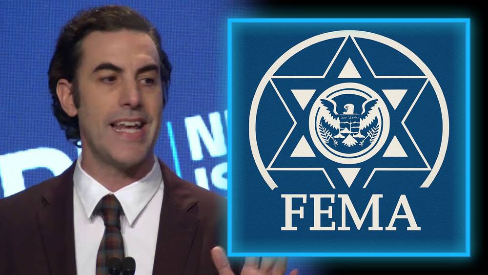 Learn How The ADL & Sacha Baron Cohen’s Call For Arresting Tech Execs For Allowing Free Speech Is Connected To The Trump Admin’s Attempt To Pull FEMA Emergency Funds From States That Criticize Israel 