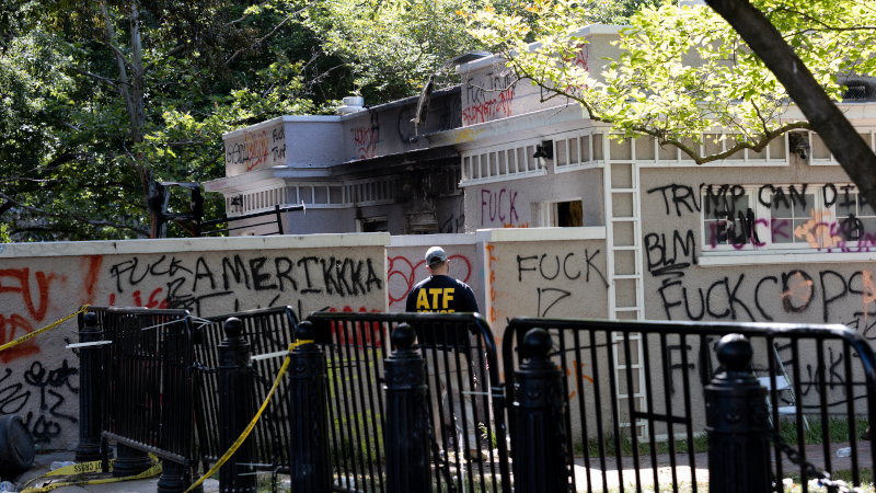 Trump Admin Declares War on DC Graffiti
