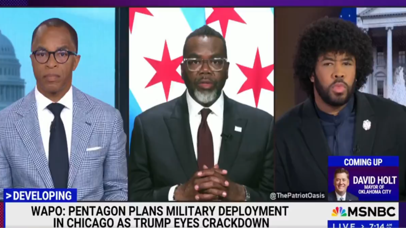Democrat Chicago Mayor Calls On Citizens To “Rise Up” Against National Guard If They’re Sent By President Trump