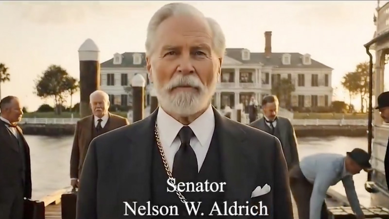 A.I. Video Depicts Formation of Federal Reserve Central Bank System Enslaving Americans