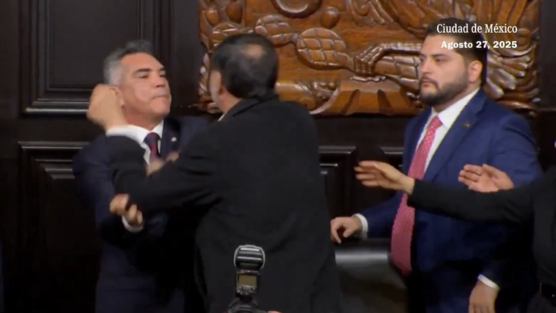 Mexican Senators Get Into Fistfight During Debate Over US Military Taking On Drug Cartels