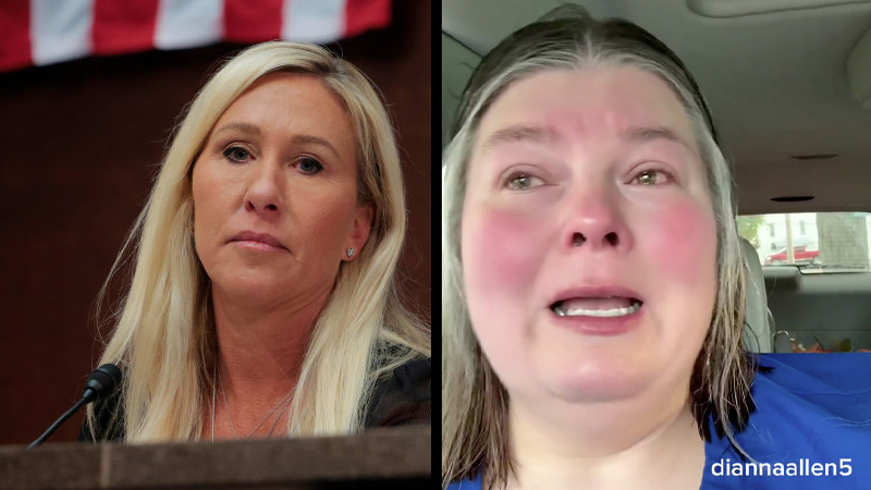 ‘UNACCEPTABLE’: MTG Shares Video of Woman Sobbing Over Financial Stress
